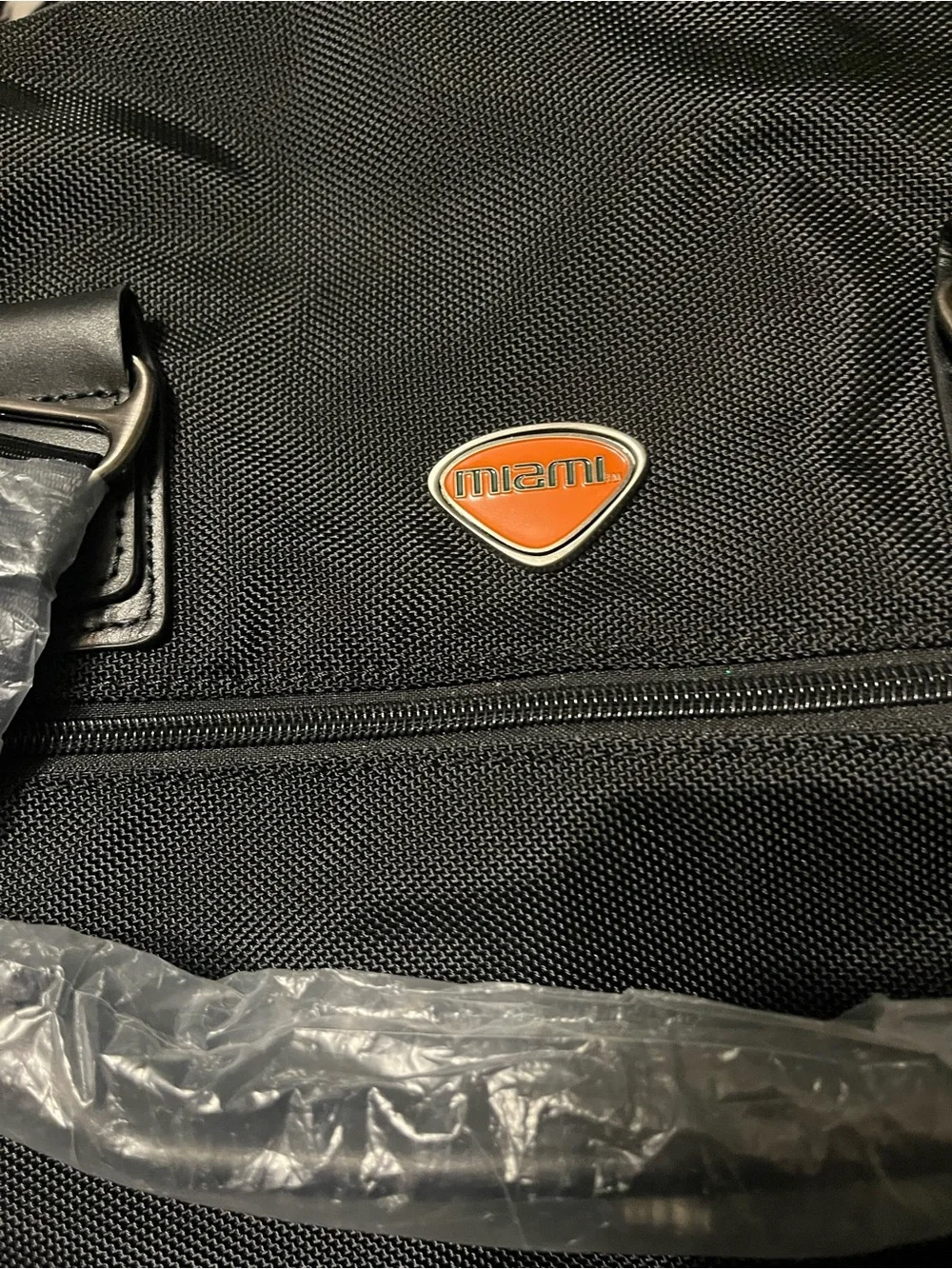Miami Hurricanes black travel